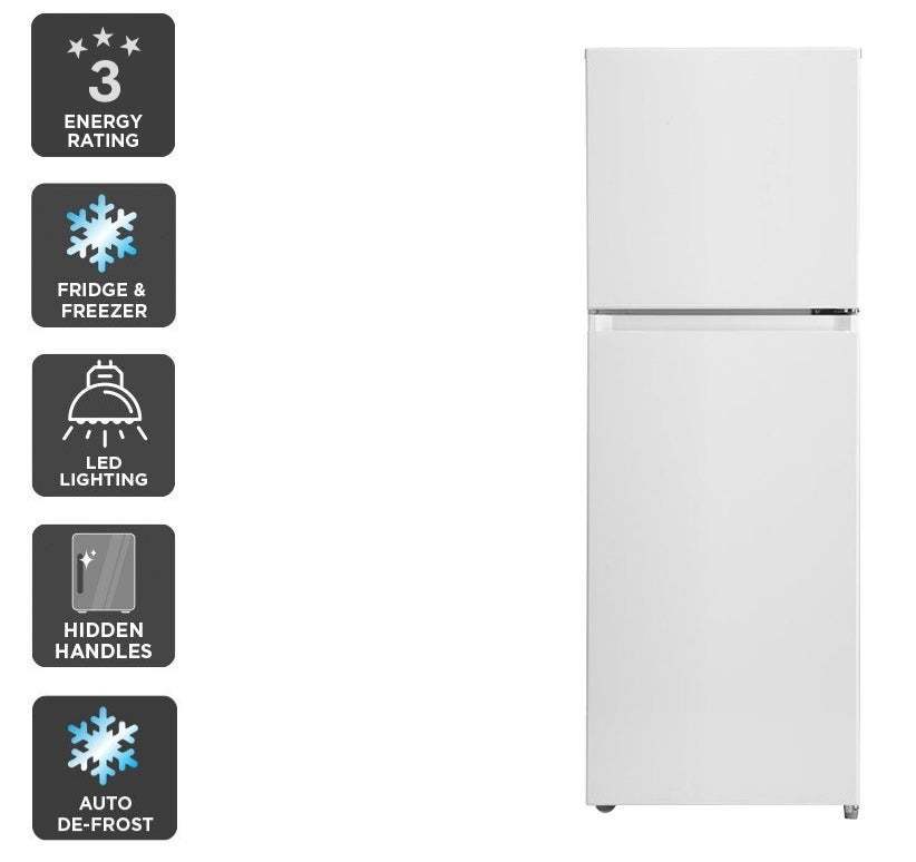 Buy Kogan 236L Top Mount Fridge (White) at Mighty Ape NZ