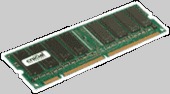 Crucial 512MB 168-pin DIMM SDRAM PC133 ECC Reg  CL=3