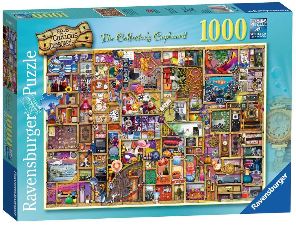Ravensburger The Collector's Cupboard Puzzle (1000 Pcs) Toy at