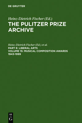 Musical Composition Awards 1943-1999 image