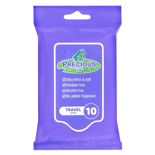 Precious Travel Wipes (10 Wipes) image