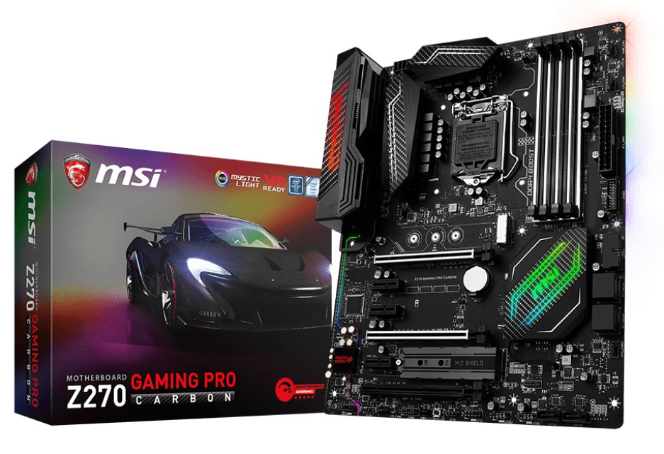 MSI Z270 Gaming Pro Carbon Motherboard image