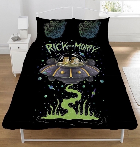 UFO Spaceship Double Duvet Set