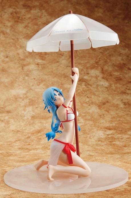 Sword Art Online: 1/7 Asuna - Sexy Bikini de Parasol Figure image