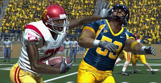 NCAA Football 08 on PS3