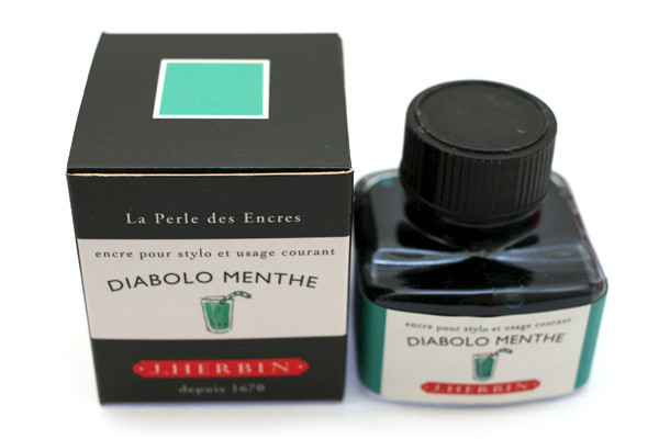 J Herbin: Fountain Pen Ink - Diabolo Menthe (30ml) image