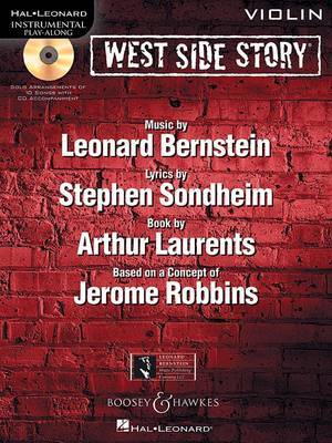 West Side Story for Violin: Instrumental Play-Along Book/CD Pack image