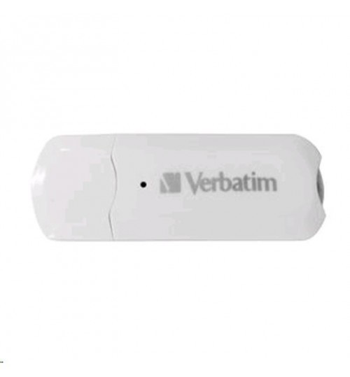 Verbatim USB 2.0 SD & microSD Card Reader (White) image