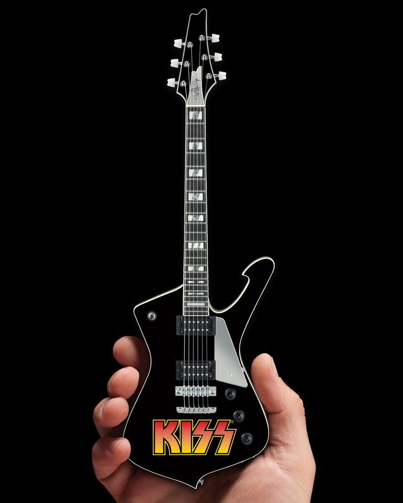 Axe Heaven: Miniature Replica - KISS Paul Stanley Guitar (Iceman) image