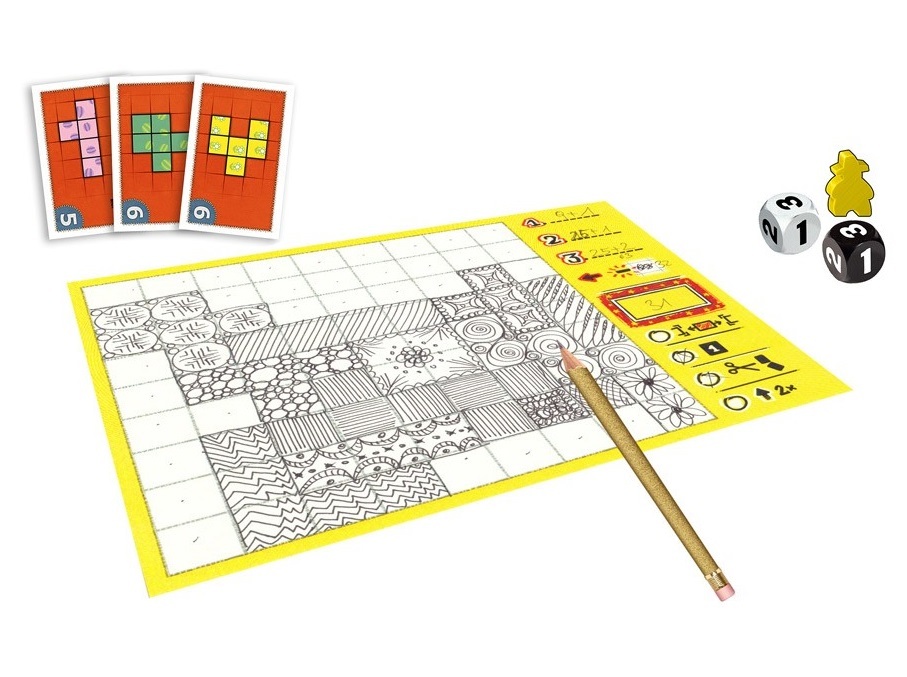 Patchwork Doodle Board Game at Mighty Ape NZ