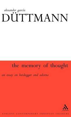 Memory of Thought by Alexander Garcia Duttmann image