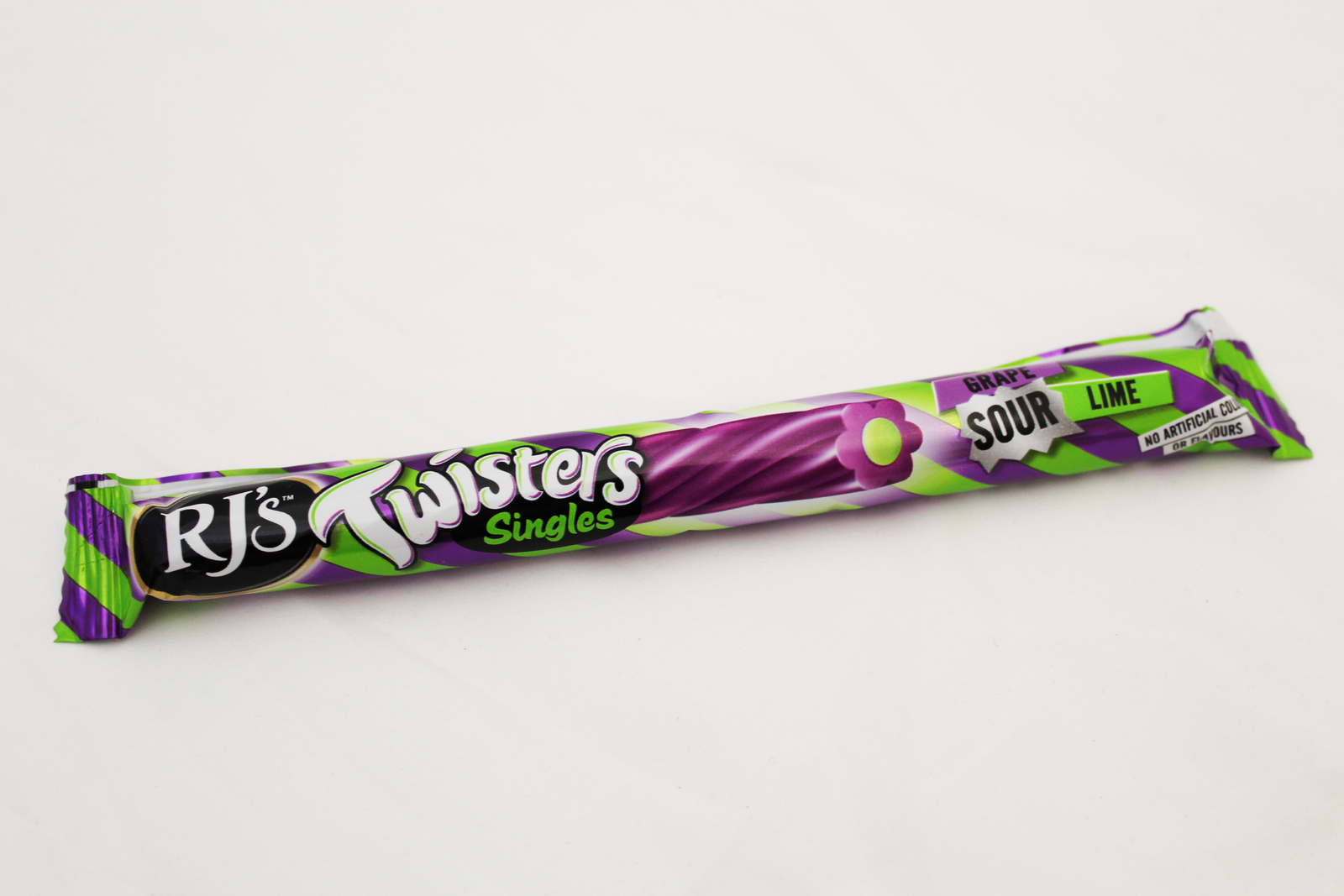 RJ's Fruity Twisters - Grape & Sour Lime Logs (30 Pack) image