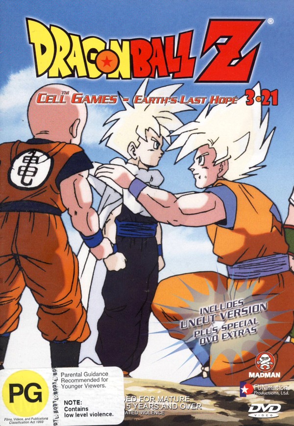 Dragon Ball Z 3.21 - Cell Games - Earth's Last Hope on DVD image