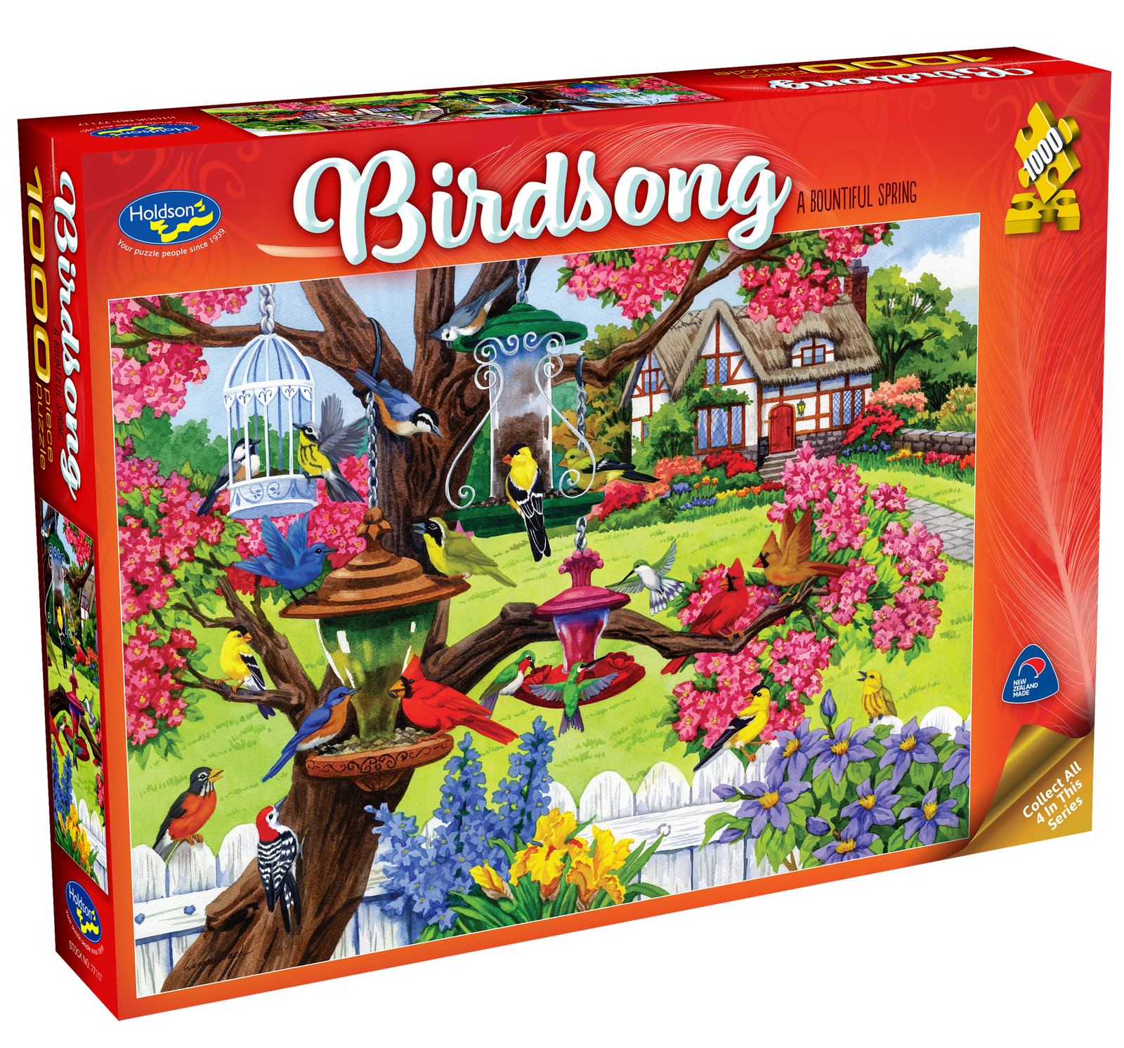 Holdson: 1000 Piece Puzzle - Birdsong (A Bountiful Spring) image