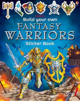 Build Your Own Fantasy Warriors Sticker Book by Simon Tudhope image