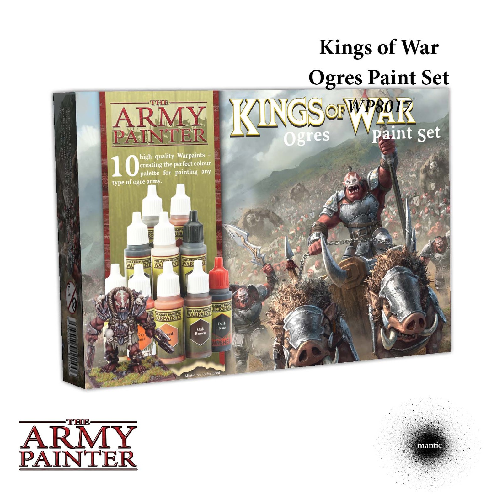 Army Painter Warpaints Kings of War Ogres Paint Set