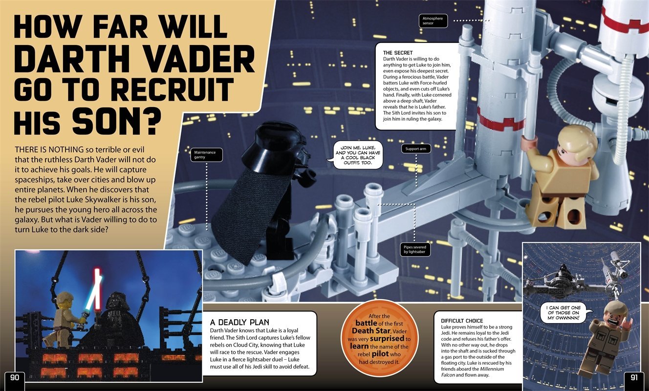 LEGO Star Wars: The Dark Side (with exclusive minifigure!) by Daniel Lipkowitz image