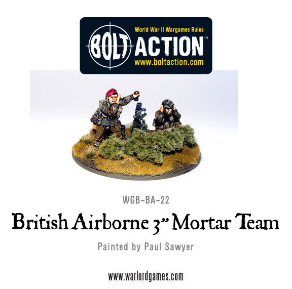 British Para 3'' Mortar & Crew image