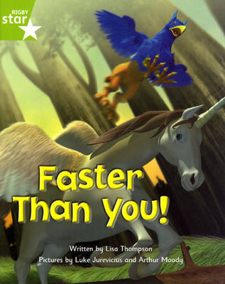 Fantastic Forest Green Level Fiction: Faster than You! by Lisa Thompson image