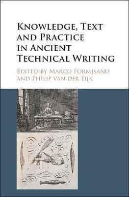 Knowledge, Text and Practice in Ancient Technical Writing image