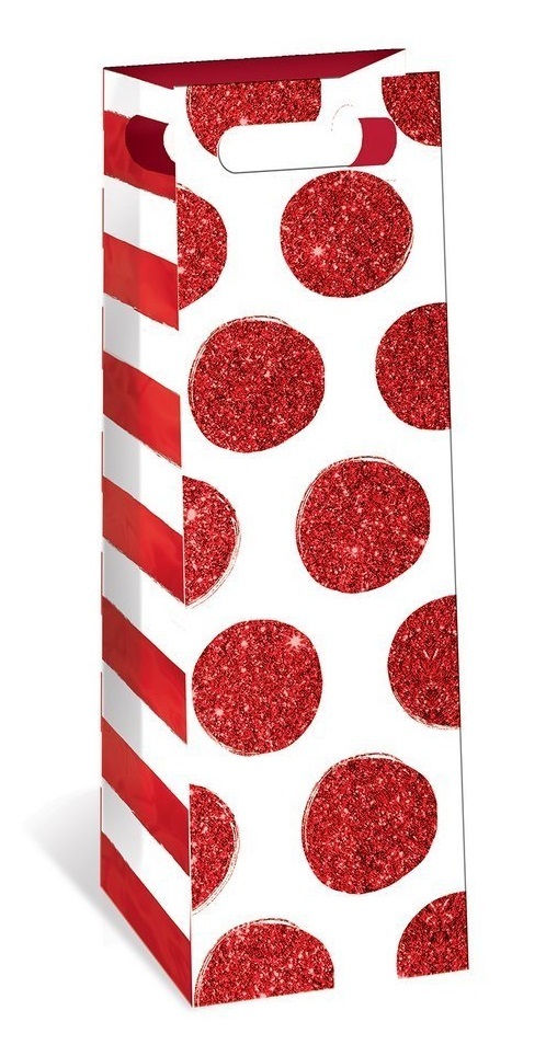 Lady Jayne: Dazzling Dots - Wine Bag image