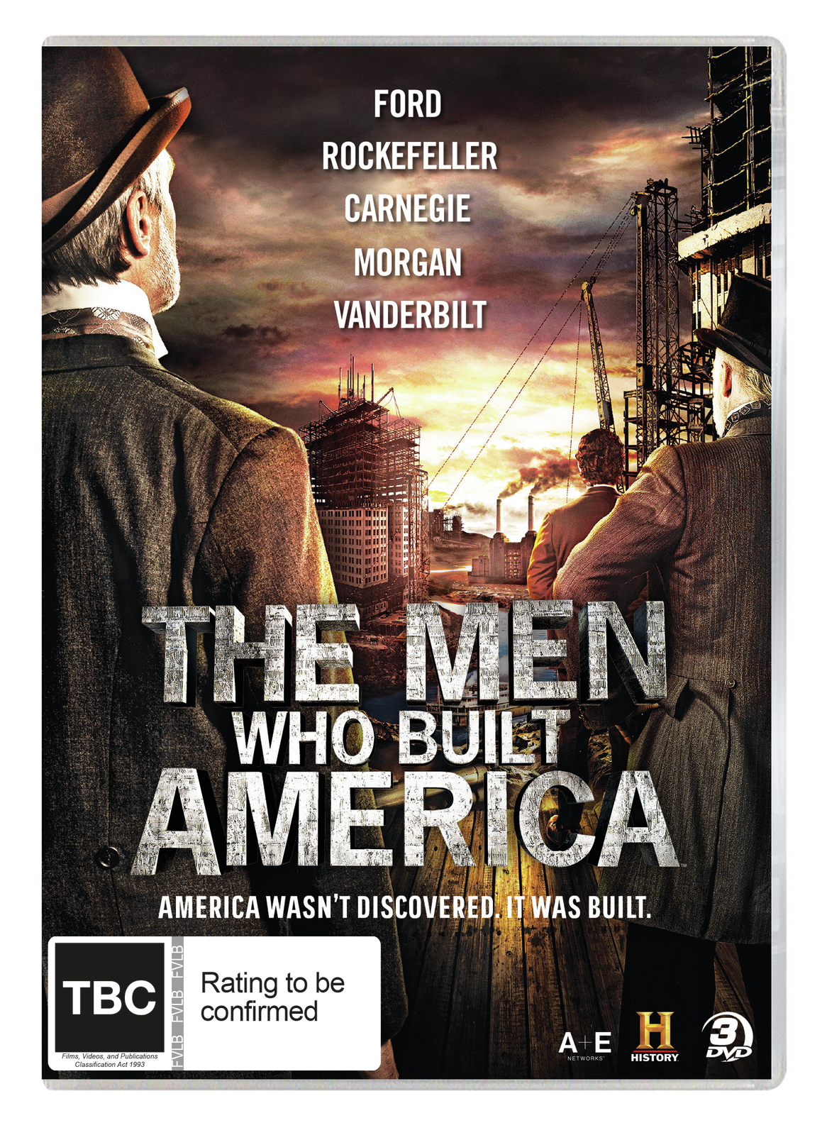 The Men Who Built America on DVD image