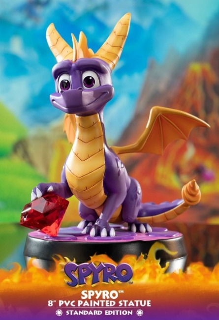 Spyro the Dragon - 8" PVC Statue image