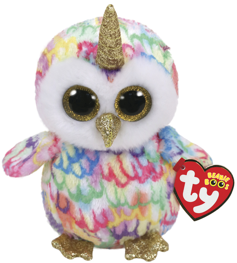 Ty Beanie Boo: Enchanted Owl - Small Plush