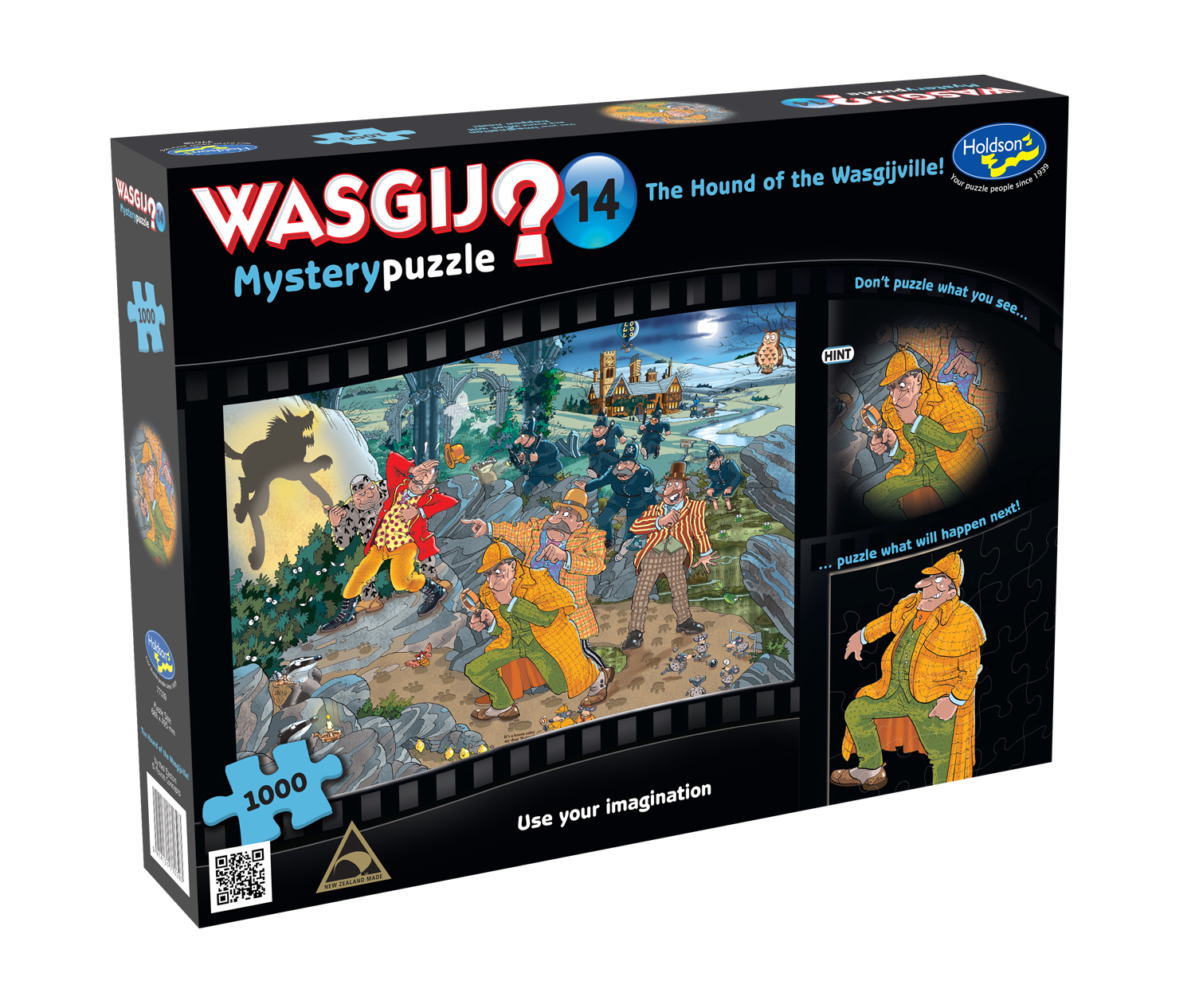 Wasgij: 1000 Piece Puzzle - Mystery (Hound Of The Wasgijville) image