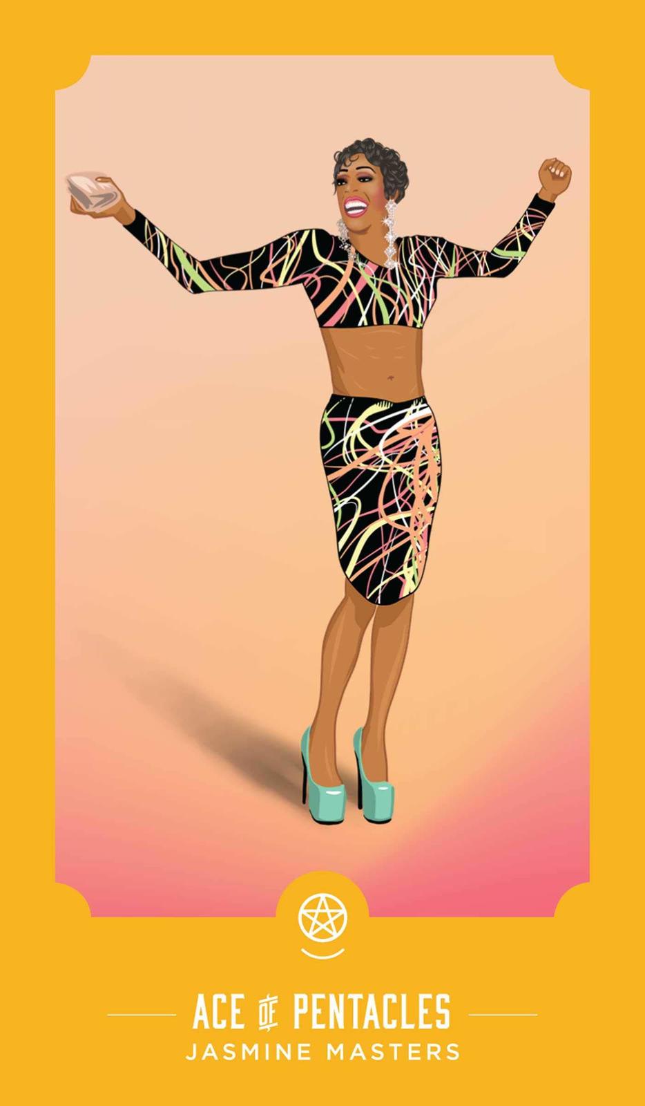 RuPaul's Drag Race Tarot Cards by Paul Borchers image
