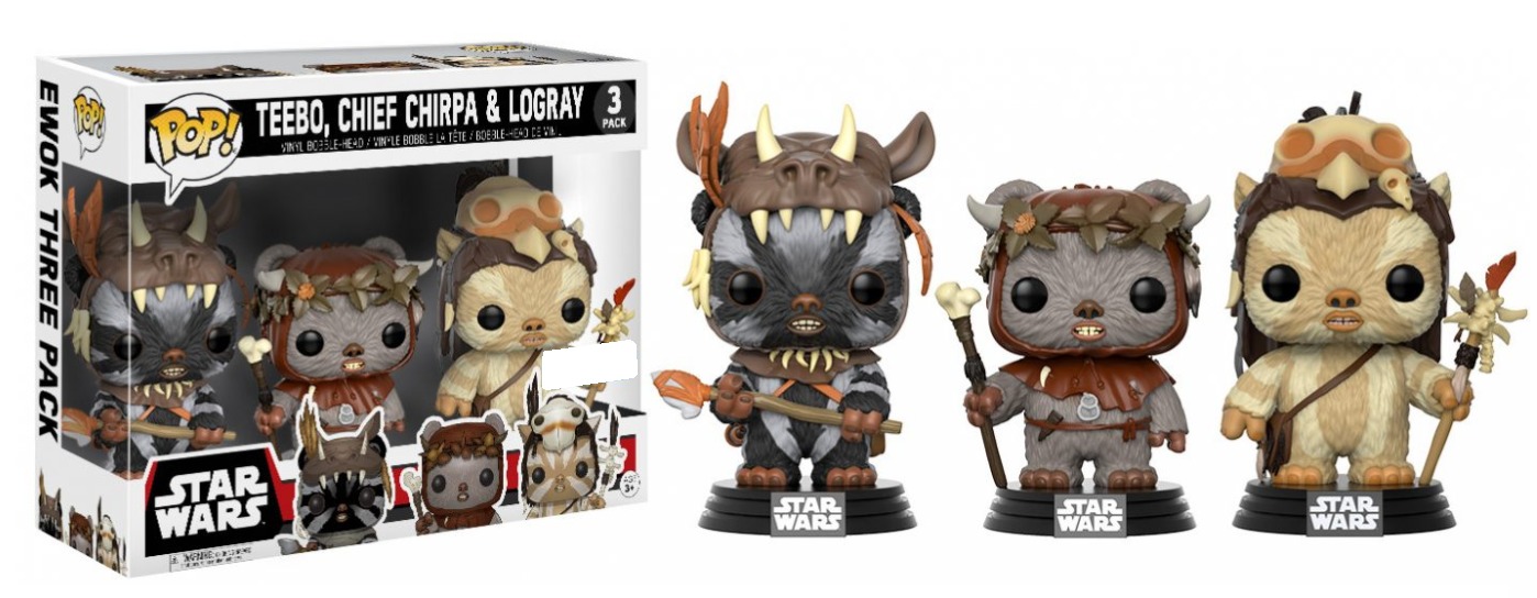 Star Wars: Ewok Collection - Pop! Vinyl 3-Pack image