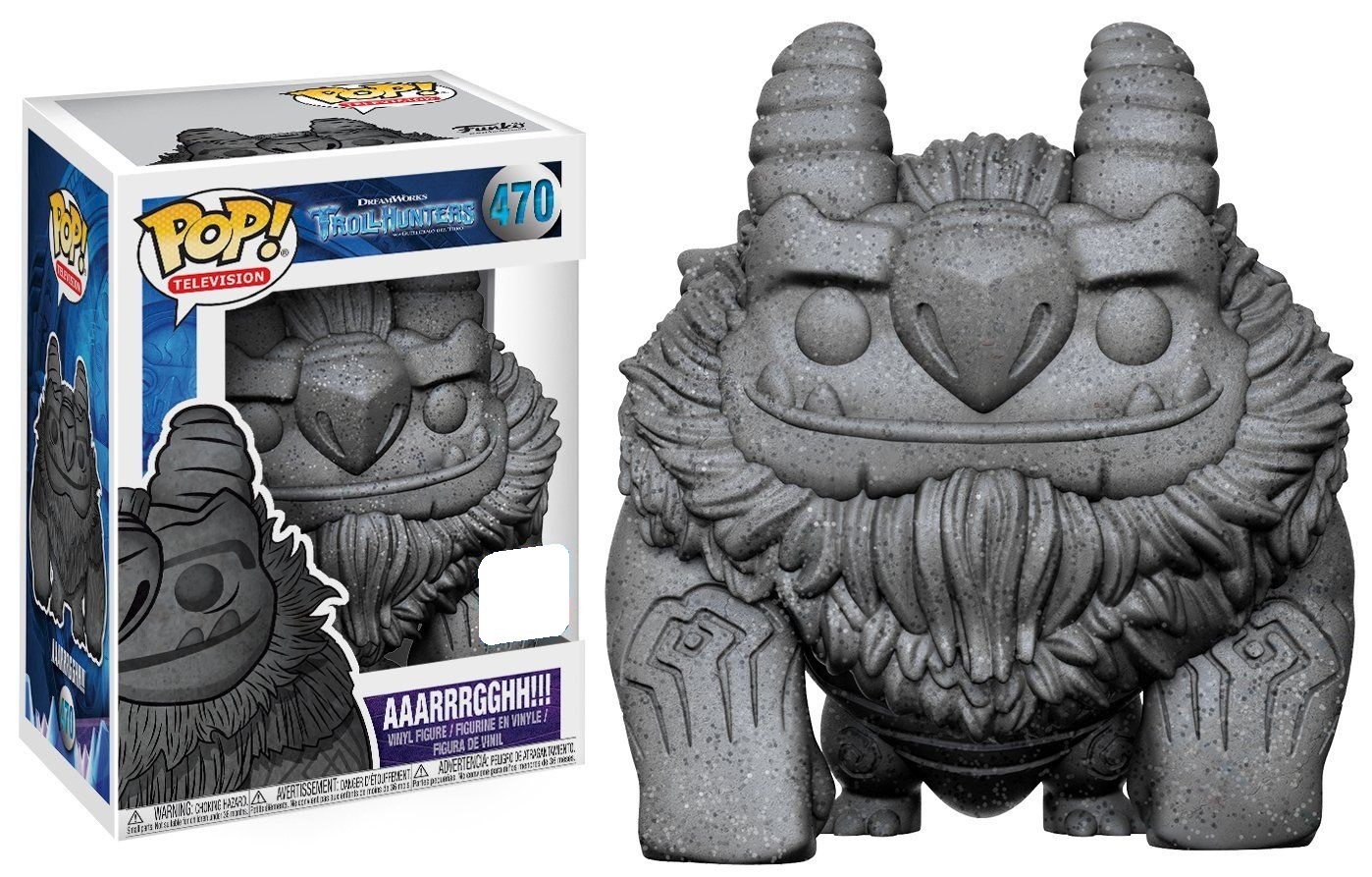 Troll Hunters - Aaarrrgghh!!! (Stone Ver.) Pop! Vinyl Figure (LIMIT - ONE PER CUSTOMER) image