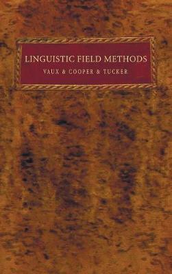 Linguistic Field Methods by Bert Vaux image