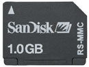 SanDisk Reduced Sized MMC 1024MB (1GB) Memory