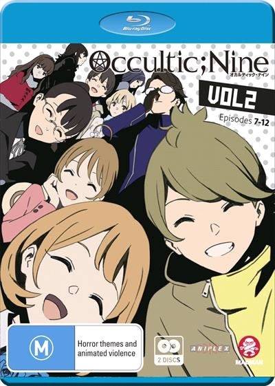 Occultic;nine Vol. 2 (eps 7-12) Limited Edition on Blu-ray