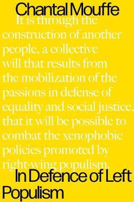 For a Left Populism by Chantal Mouffe image