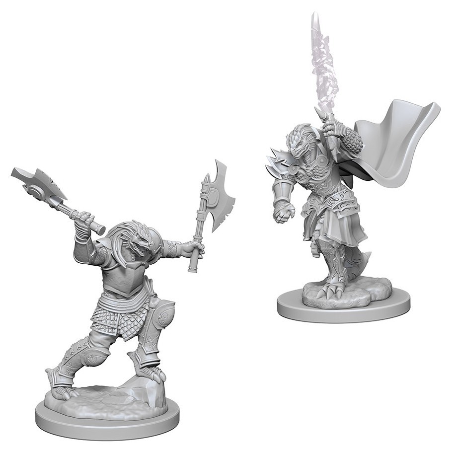 D&D Nolzur's Marvelous: Unpainted Miniatures - Dragonborn Female Fighter image