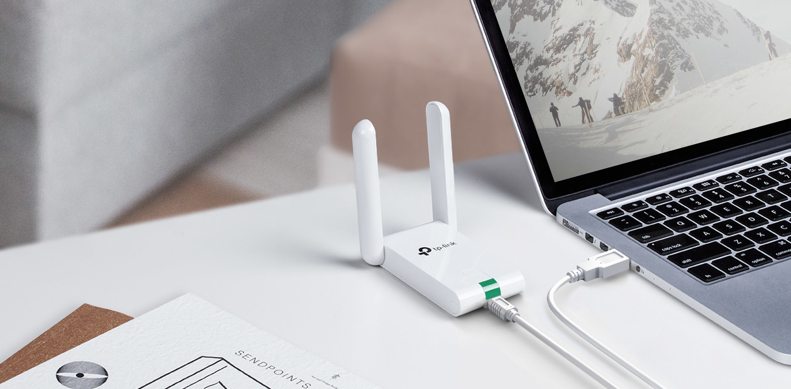 TP-Link TL-WN822N 300Mbps High Gain Wireless USB Adapter image