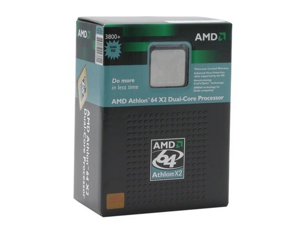 AMD 65W Athlon 64 X2 EE 3800+ Dual Core 64Bit SKT  AM2 2000MHZ Hyper Transport image