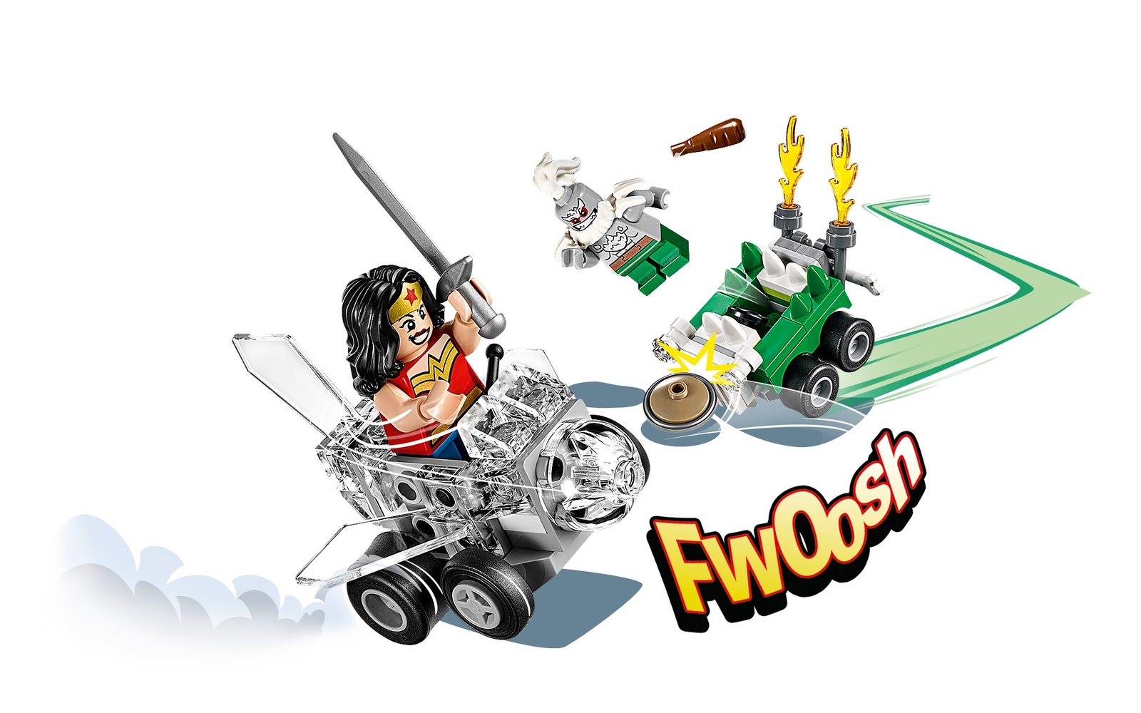 LEGO Super Heroes: Mighty Micros - Wonder Woman vs. Doomsday (76070) image