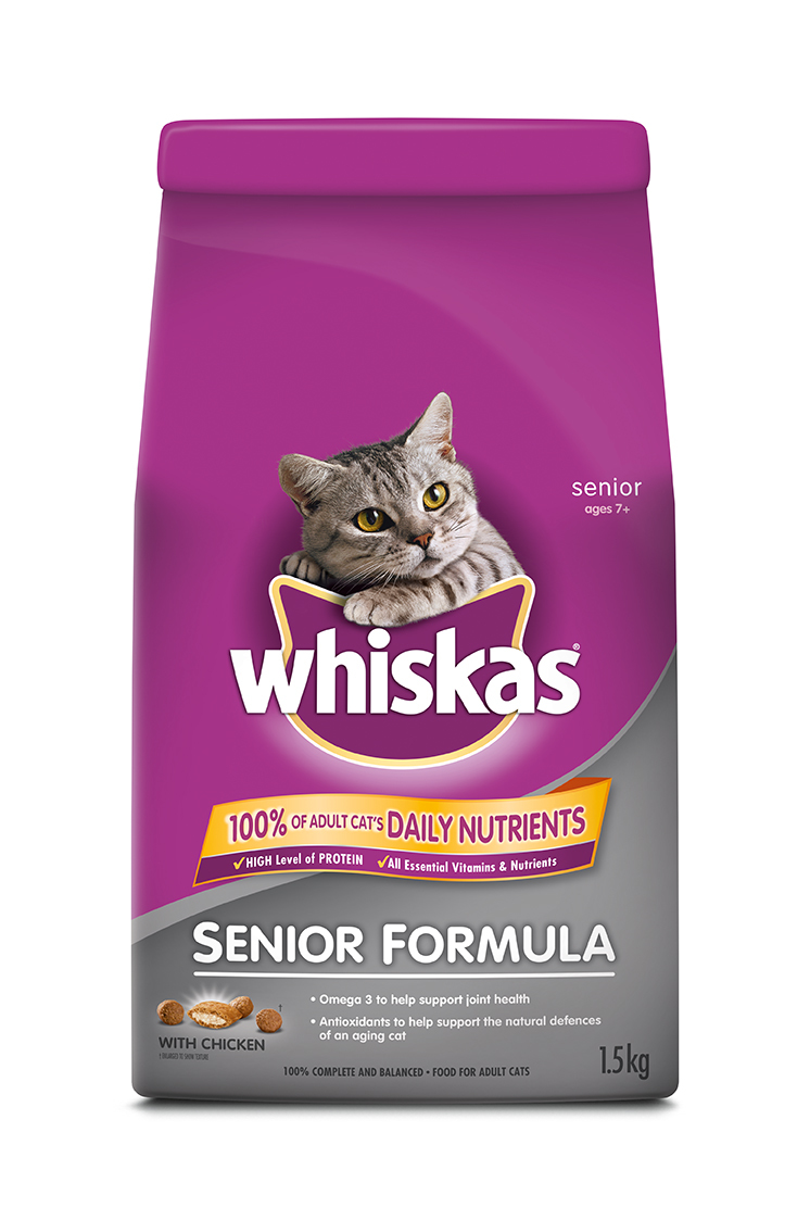 whiskas senior
