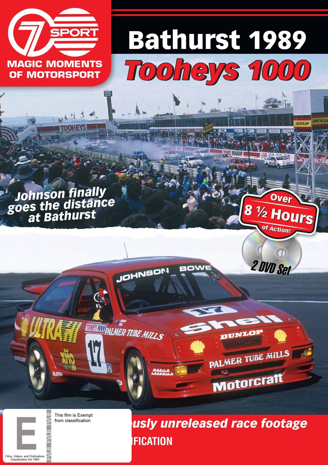 Magic Moments of Motorsport: 1989 Tooheys 1000 on DVD