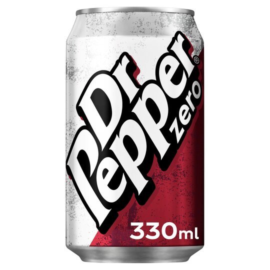 Dr. Pepper Zero Cans (330ml) image