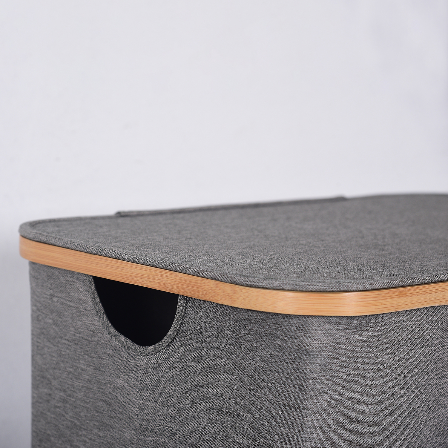 Bamboo Double Laundry Hamper at Mighty Ape NZ