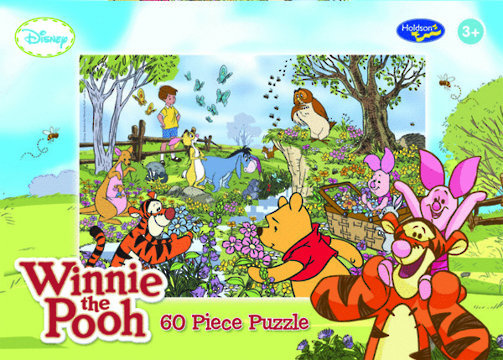 Winnie the Pooh 60 Piece Jigsaw Puzzle Puzzle - Picked Just For You image