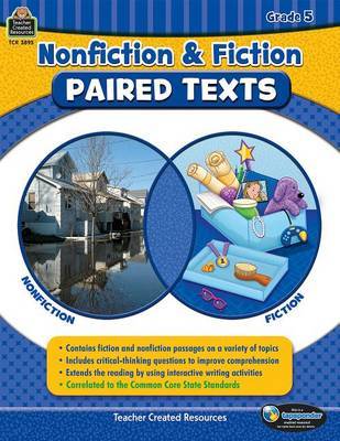 Nonfiction and Fiction Paired Texts Grade 5 by Susan Collins image