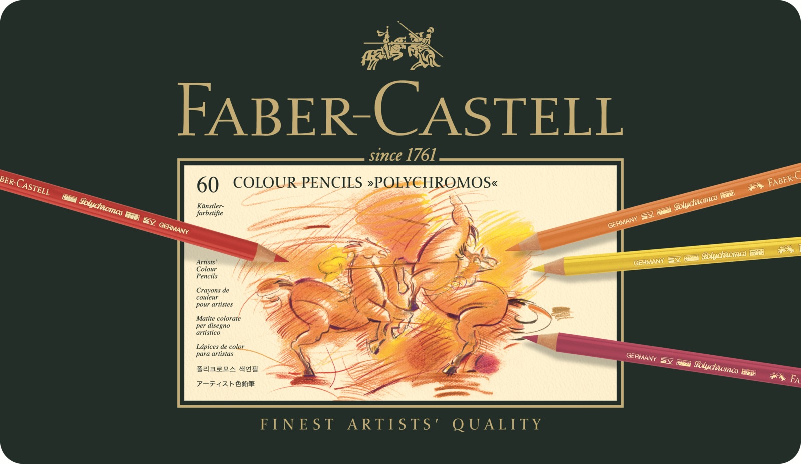 Faber-Castell: Polychromos Pencil (Tin of 60) image