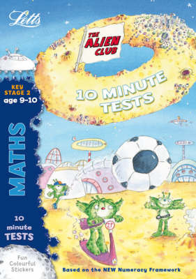 Aliens Quick Test: Maths 9-10 by Lynn Huggins Cooper image