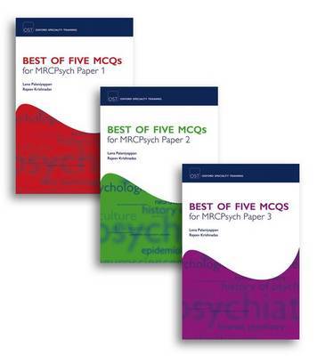 Best of Five MCQS for MRCPsych Papers 1, 2 and 3 Pack: Papers 1, 2 and 3 by Lena Kathiravan Palaniyappan image