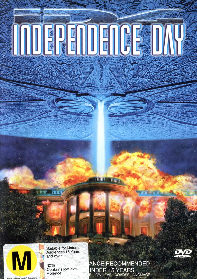 Independence Day (Single Disc) on DVD